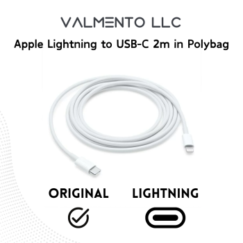 Apple Original Datenkabel MKQ42ZM/A Lightning auf USB-C 2m (Polybag)